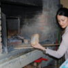 Pane nel Forno a Legna